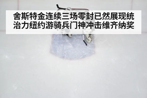 舍斯特金连续三场零封已然展现统治力纽约游骑兵门神冲击维齐纳奖